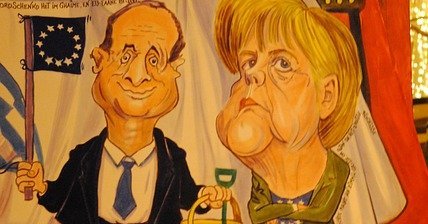 Merkel e Hollande al Parlamento: parole giuste ma poche proposte