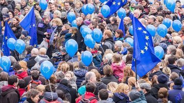 I giovani per un'Europa libera e unita