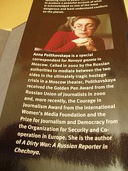 Sull'omicidio di Anna Politkovskaia
