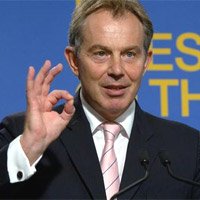 Britain's EU Presidency : Blair blowing the trumpets