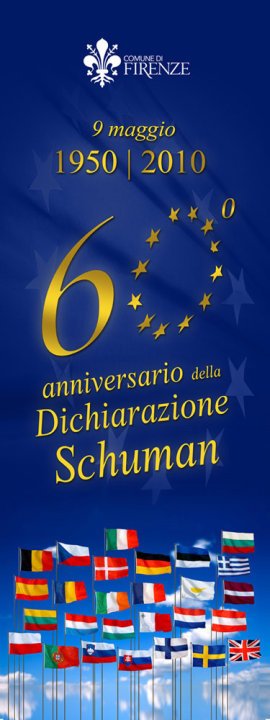 Comunicazione in Consiglio comunale sul sessantesimo anniversario della Dichiarazione Schuman