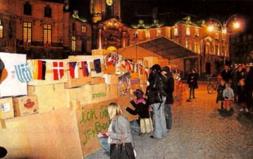 Rennes et les Jeunes Européens célèbrent les 20 ans de la chute du Mur de Berlin 