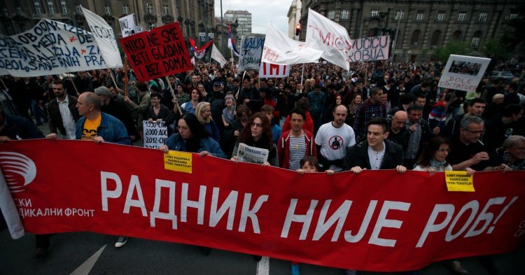 Students in Serbia Stand in Solidarity Against the State