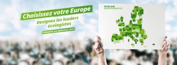 Interview des candidats verts à la présidence de la Commission Européenne