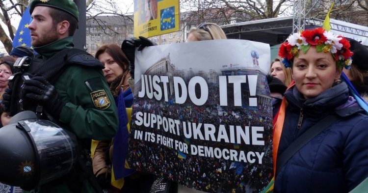 Aufbruchsstimmung am Maidan 