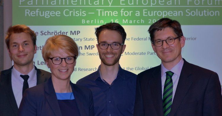 Europaforum: Europäische Lösungen in der Flüchtlingskrise