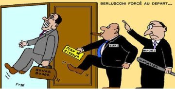 Crise de la démocratie ? On ne va pas pleurer Berlusconi et Papandréou, quand même !