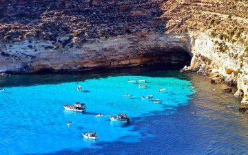 Die abgelegensten Orte der EU : Lampedusa