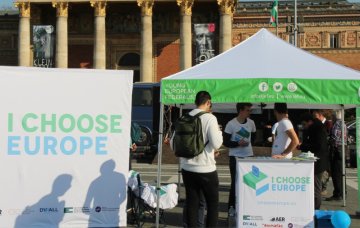 #IChooseEurope bus tour diary, Stage 1: Frankfurt, Krakow, Vienna, Budapest