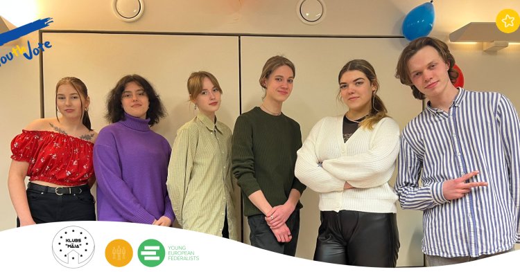 JEF-Latvia: Beginning of the “EU-vote!” campaign