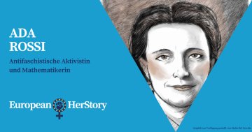 European HerStory : Ada Rossi - Eine föderalistische und antifaschistische Mathematikerin 