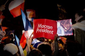 Foto-Story : Der Tag, an dem Macron Präsident wurde