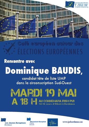 Rencontre avec Dominique Baudis et Xavier Darcos en campagne pour les européennes