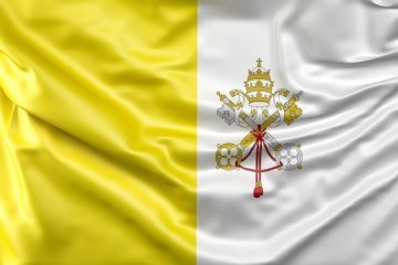 Miserando atque eligendo : Histoire du drapeau du Vatican 