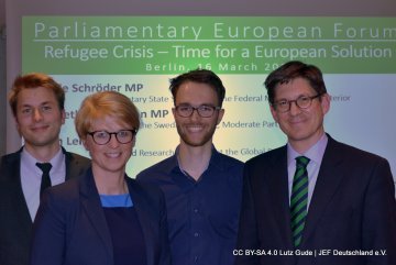 Europaforum: Europäische Lösungen in der Flüchtlingskrise