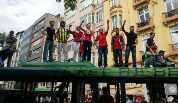 Auf dem Taksim-Platz : Ein Aufschrei für die Freiheit