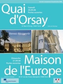 Les Journées européennes du patrimoine 2008 avec le Mouvement Européen - France